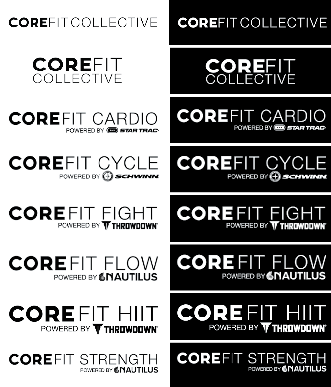 CoreFit Collective – Logos 2