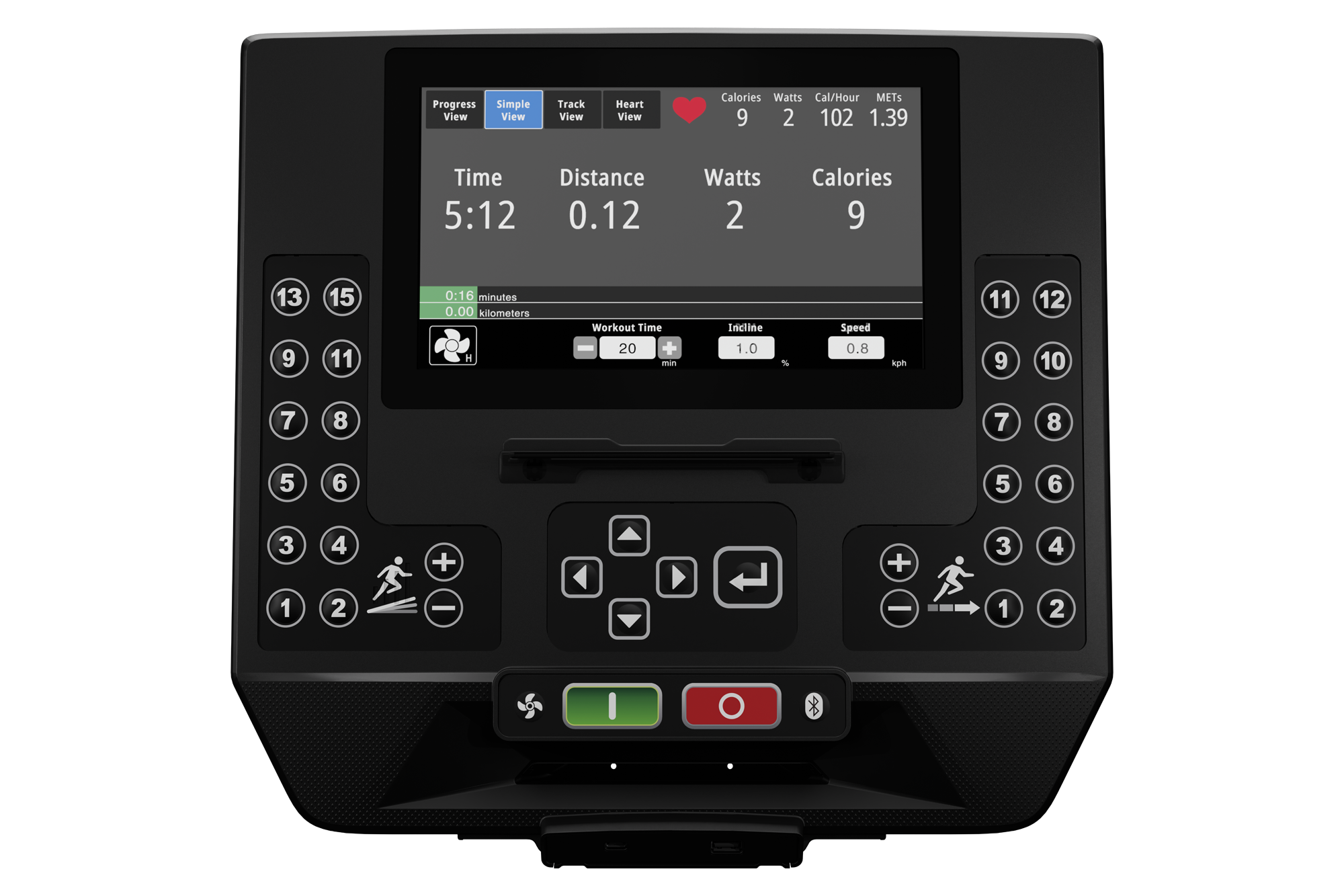 Console Stepmill Freeclimber 700-0549 Front