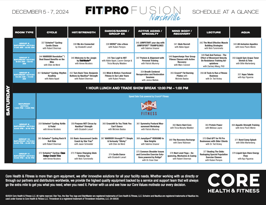 Nashville Zeitplan Tag 2 Update